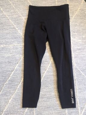 Lorna Jane Lotus Leggings Black XS